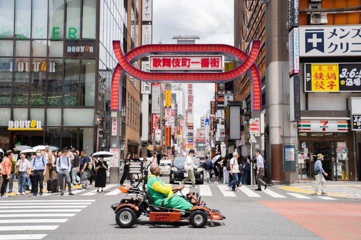 Tokio Go-Kart a través de Shibuya y Shinjuku (IDP requerido)
