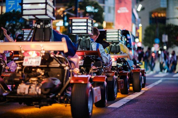 渋谷、新宿を通る東京ゴーカート（要国内避難民）