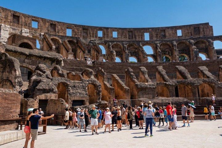 Colosseum Arena Floor Roman Forum and Palatine Hill Guided Tour