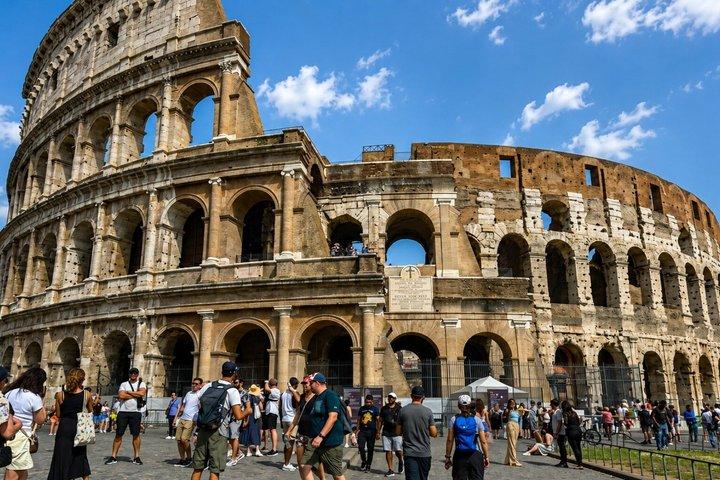 Colosseum Arena Floor Roman Forum and Palatine Hill Guided Tour