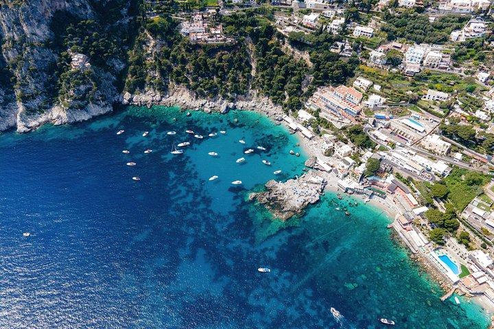 From Naples: Capri & Anacapri with Blue Grotto Visit