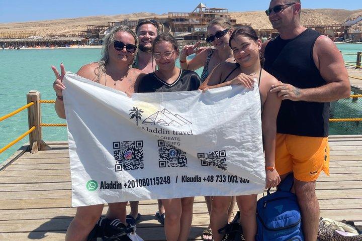 Orange Bay Island Snorkeling Cruise from Hurghada