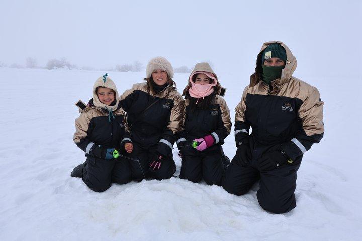 Lakeside Ice Fishing Experience