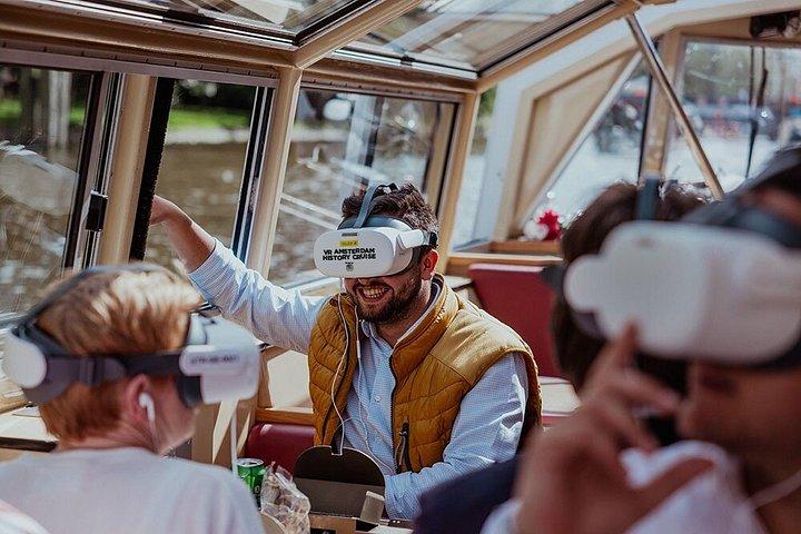 アムステルダム歴史VR運河クルーズ17世紀への旅