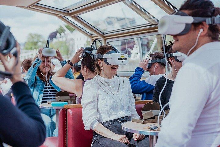 アムステルダム歴史VR運河クルーズ17世紀への旅