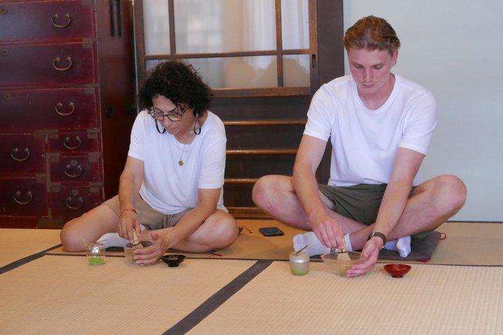 Meditazione della cerimonia del tè di Kyoto Fai il tuo matcha con un maestro del tè