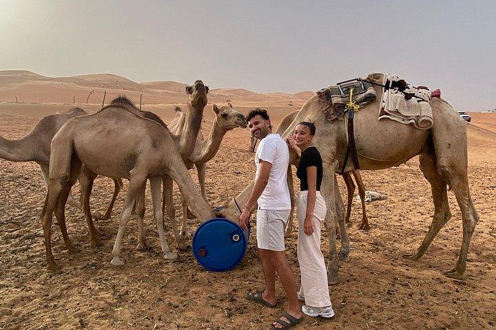 Private Full Day Wadi Bani Khalid With Watching Desert Sunset