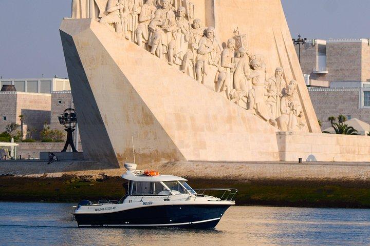 Lissabon Monument Båttur på floden Tejo
