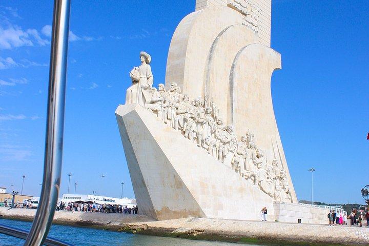 Lissabon Monument Båttur på floden Tejo