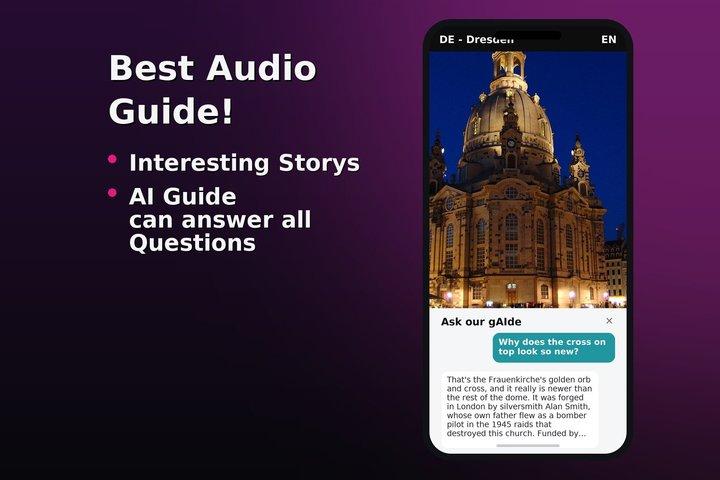 Dresde met en avant Audio Guide et visite libre