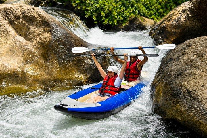Combo Zip Line Tour and River Rafting from Guanacaste