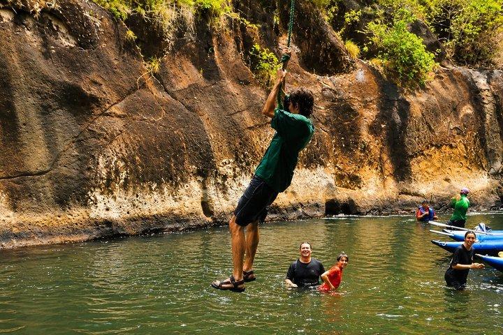 Combo Zip Line Tour and River Rafting from Guanacaste