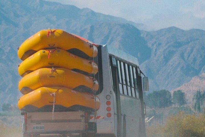 Rafting eventyr på floden Mendoza