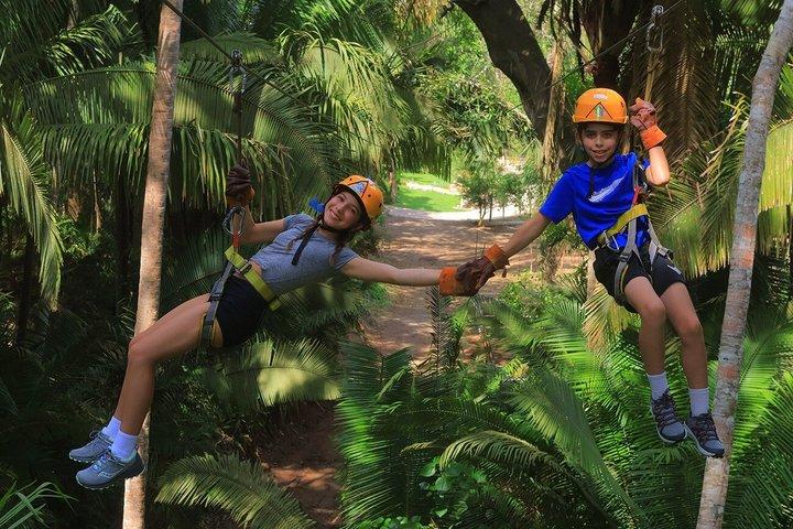Canopy Tour-Erlebnis in Sayulita, Nuevo Nayarit.
