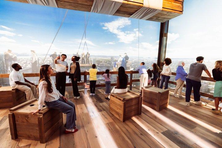 タイムズスクエア時間旅行体験とスカイウォークチケット NYC