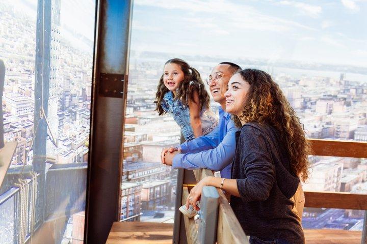 タイムズスクエア時間旅行体験とスカイウォークチケット NYC