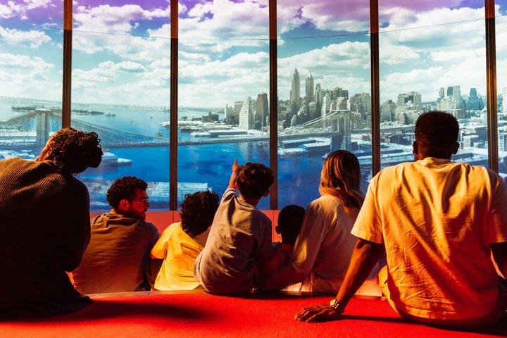 タイムズスクエア時間旅行体験とスカイウォークチケット NYC
