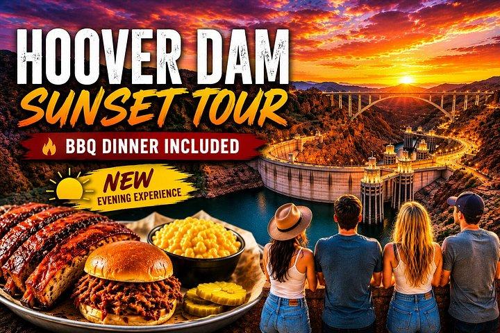 ラスベガス発フーバーダム小グループツアー（BBQ付き）午前8時または日没