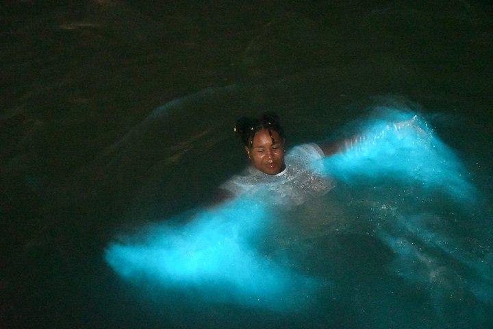 ピックアップ付きモンテゴ湾発生物発光ラグーンツアー