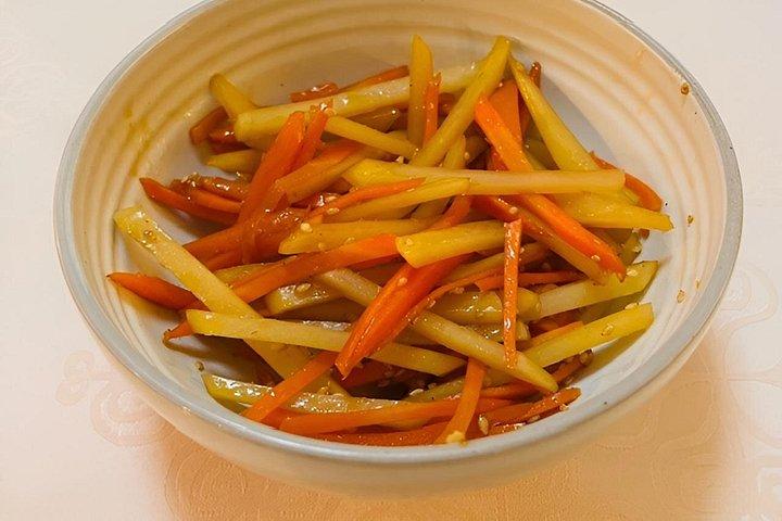 プライベートベジタリアン日本語料理教室-豆腐かカレーを選ぶ