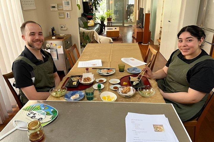 プライベートベジタリアン日本語料理教室-豆腐かカレーを選ぶ
