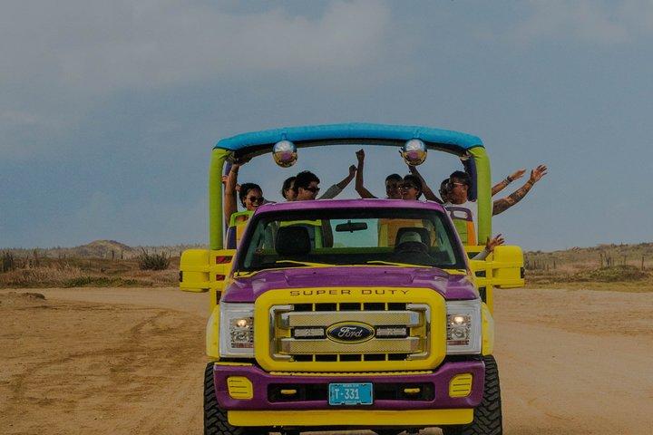 Aruba Natural Pool Jeep Adventure – Natural Bridge & Casibari