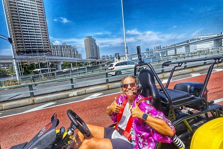 日本橋発東京湾ルートゴーカートツアー