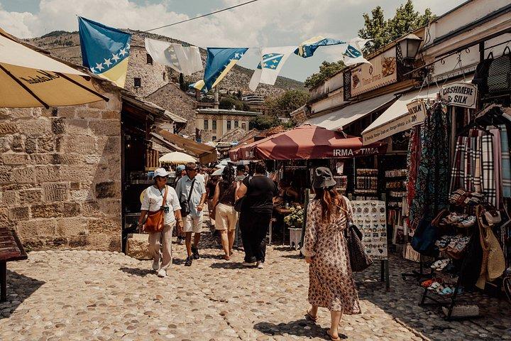 ドゥブロヴニクからのプライベート ツアー：Kravice Waterfalls、Mostar、Pocitelj