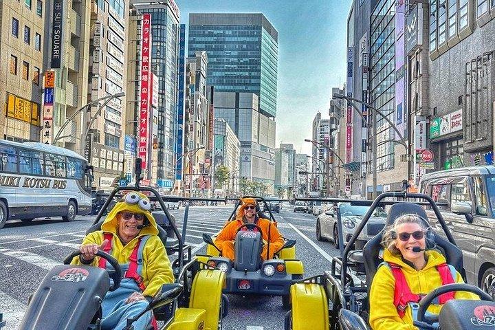 日本橋から東京旧市街とスカイツリーゴーカートツアー