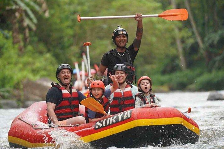 Ubud Off-Road Jungle ATV Private Ayung Rafting and Cretya Sunset