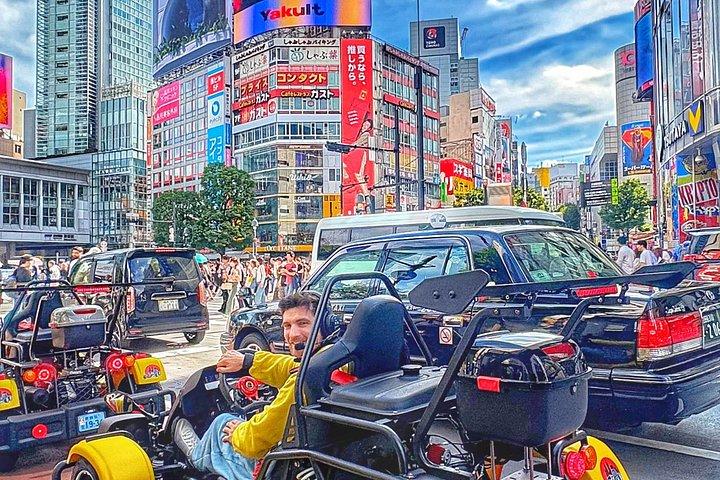 日本橋から東京渋谷ゴーカートツアー