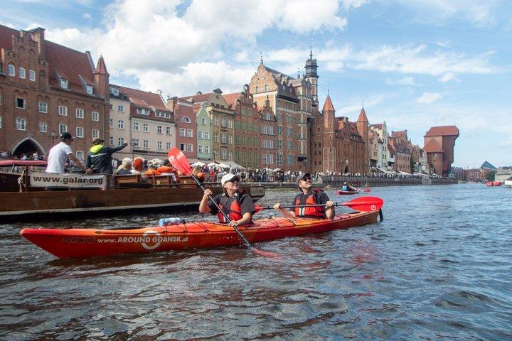 Geführte Sightseeing-Kajaktour in Danzig
