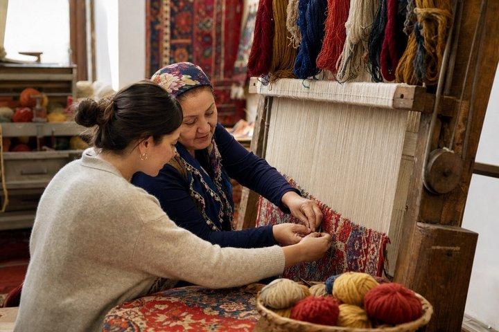 Knots and Colors Exclusive Carpet and Ceramics Experience
