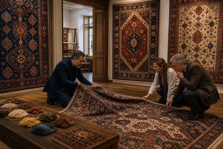 Knots and Colors Exclusive Carpet and Ceramics Experience