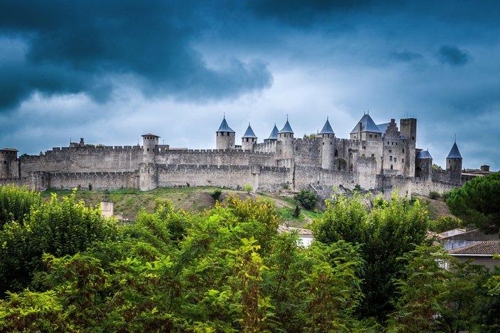 TOP Carcassonne: Privé rondleiding met gids via je mobiele telefoon