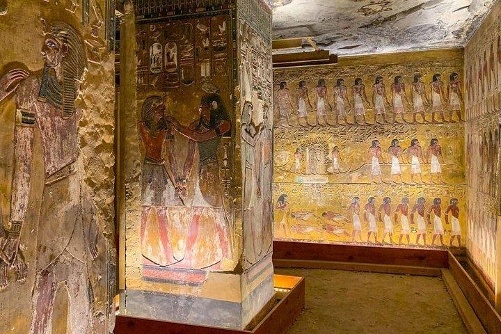 ルクソールの王家の谷とハトシェプスト寺院ツアー