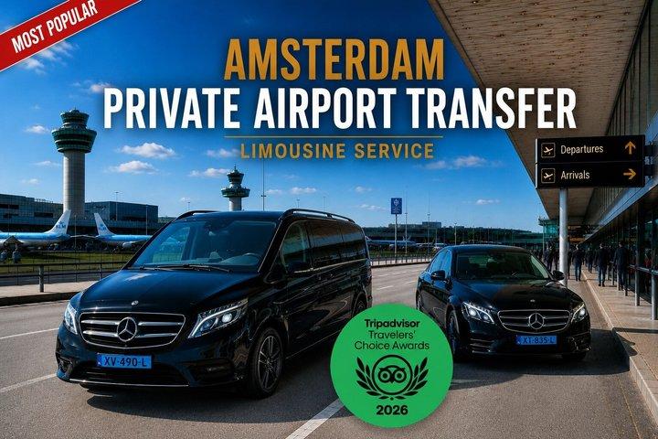 Private Airport Taxi Transfer to or from Schiphol Airport (AMS)