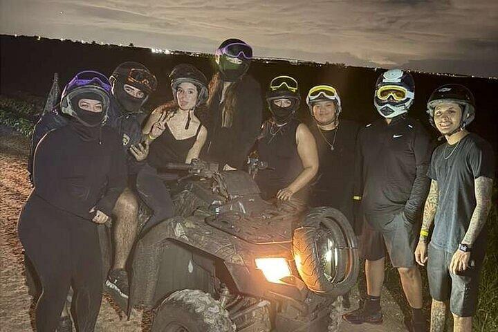 Miami ATV Night Ride Experience with LED Glow Lights