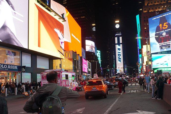 Halvdags guidet aftenvandring på Time Square, New York