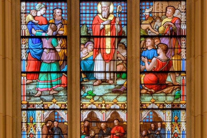 Reflektioner Tour Den farvede glas af St. Patrick's Cathedral