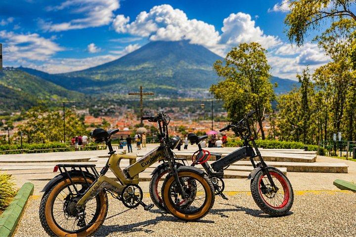 Antigua Guatemala EBike Tour Cerro de la Cruz & City Highlights