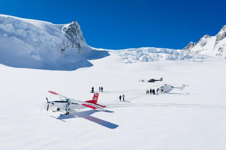 45-Minute Mount Cook Ski Plane and Helicopter Combo Tour