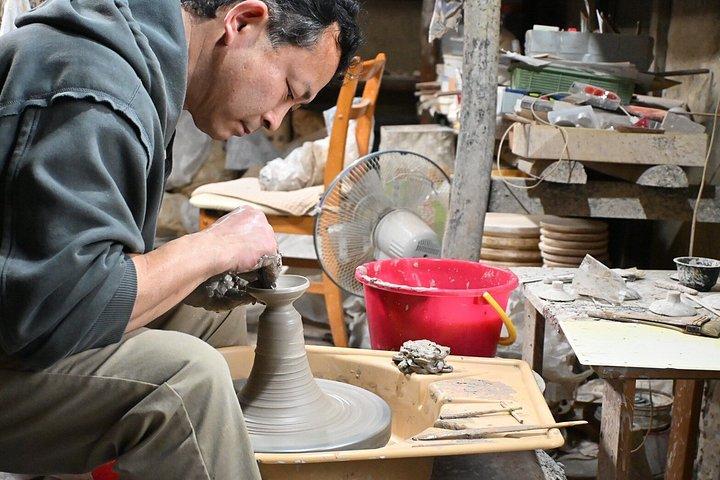 Tokoname Pottery and Teapot Tour from Nagoya with 3 Craftsmen