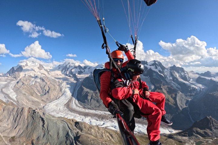 Paragliding Flight Zermatt