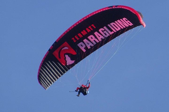 Zermatt paraquedismo voo