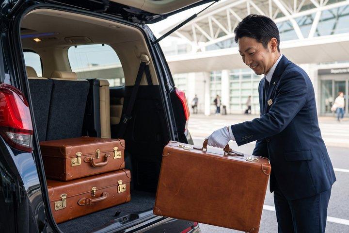 Kansai KIX Airport : Privétransfer van/naar Osaka of Kyoto
