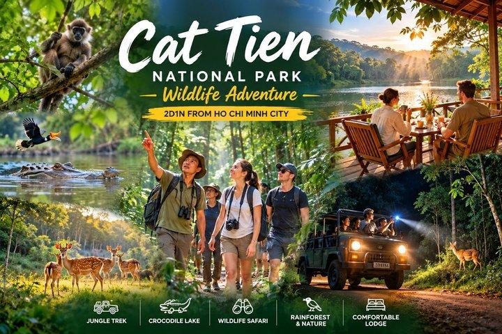 Ho Chi Minh City: Cat Tien National Park Wildlife Adventure 2D1N