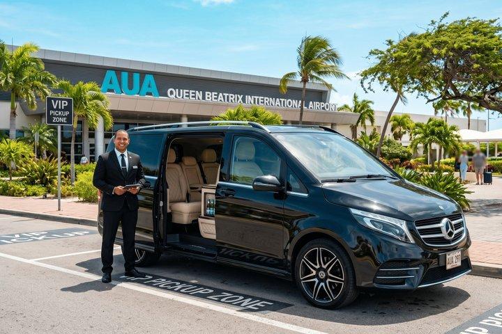 Aruba: AUA Airport Private Transfer ⇄ Oranjestad/Noord Center