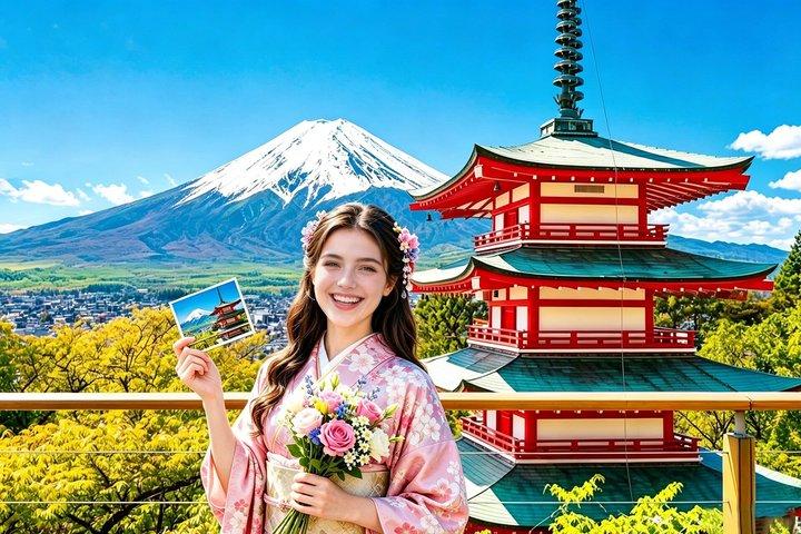 Mount Fuji and Lake Kawaguchiko Panoramic Ropeway Day Trip
