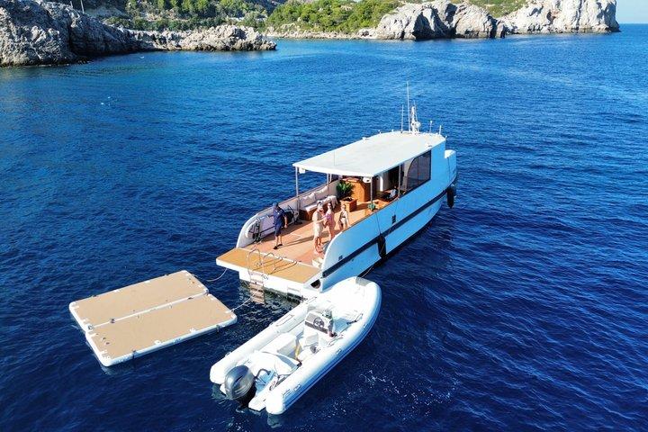 From Rhodes: Small-Group Cruise with Lunch & Drinks